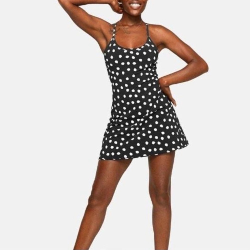 Outdoor Voices OV Exercise Dress Polka Dot XS